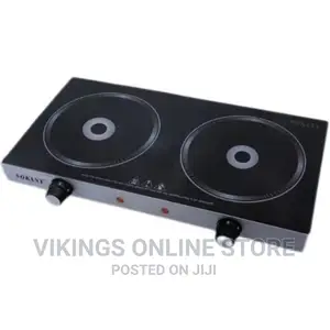 Sokany Tabletop Cooker Electric Infrared Cooker Stove Black