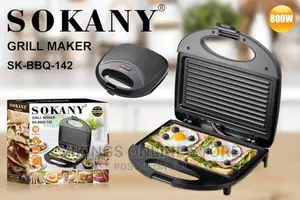 Sokany Sk-BBQ-142 Grill Sandwich Maker