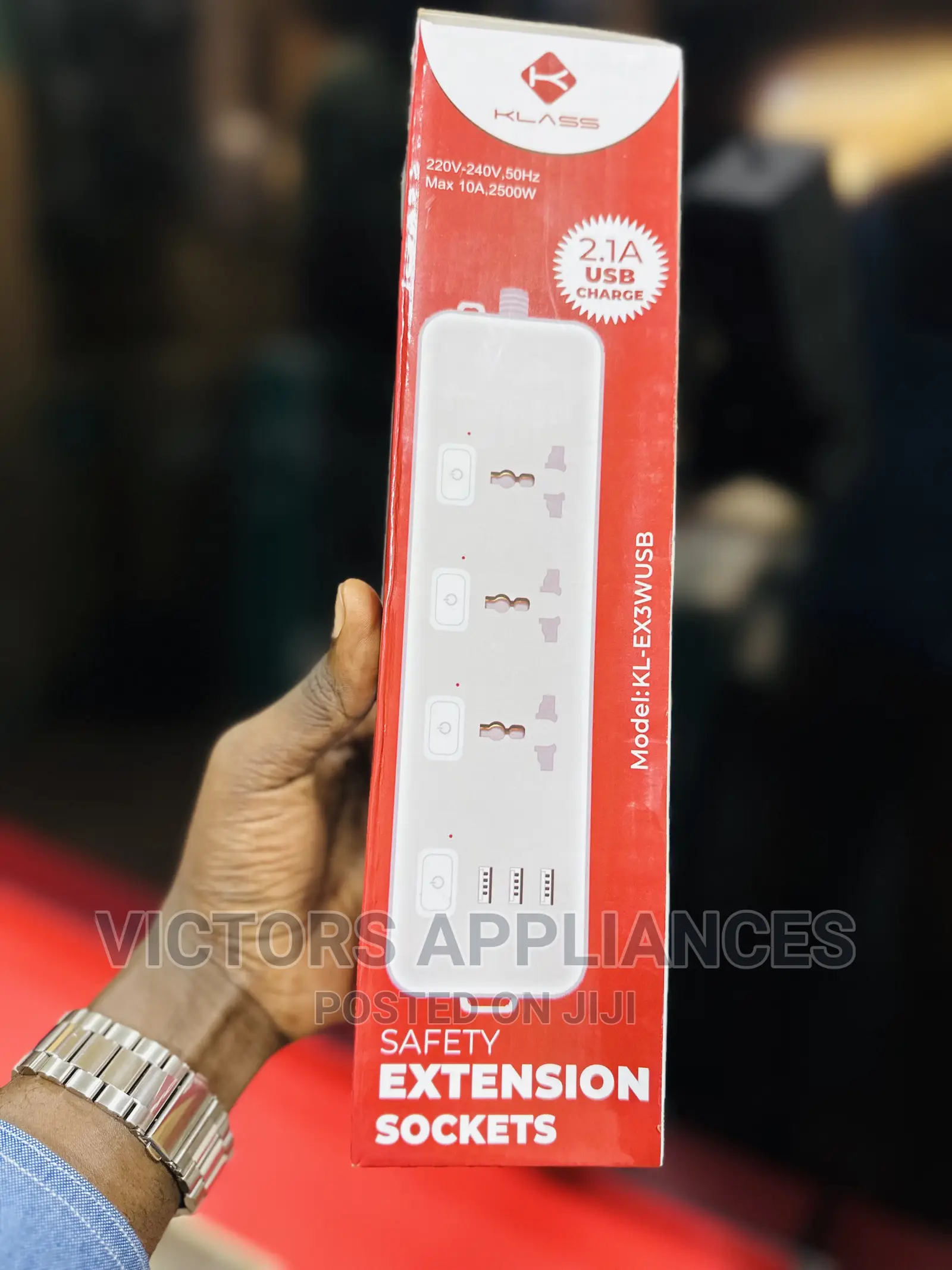 KLASS Extension Cable With Usb Ports