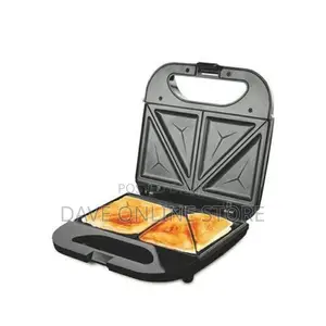 DSP 2 Slice Sandwich Maker Toaster Grill- Black