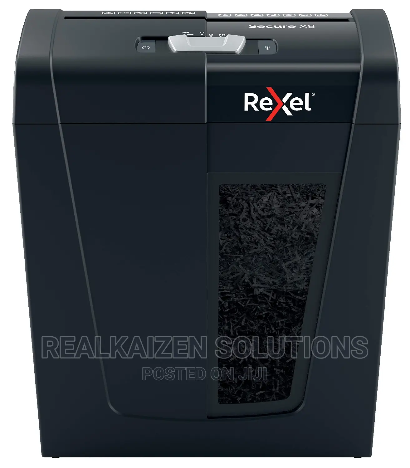 REXEL 14L Compact Secure 8 Papers Cross Cut Paper Shredder