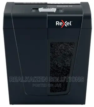 REXEL 14L Compact Secure 8 Papers Cross Cut Paper Shredder
