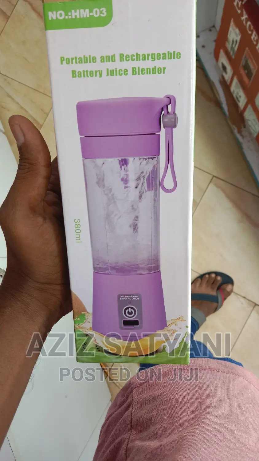 USB Electric Fruit Juicer Handy Smooth Maker Blnder Rechable