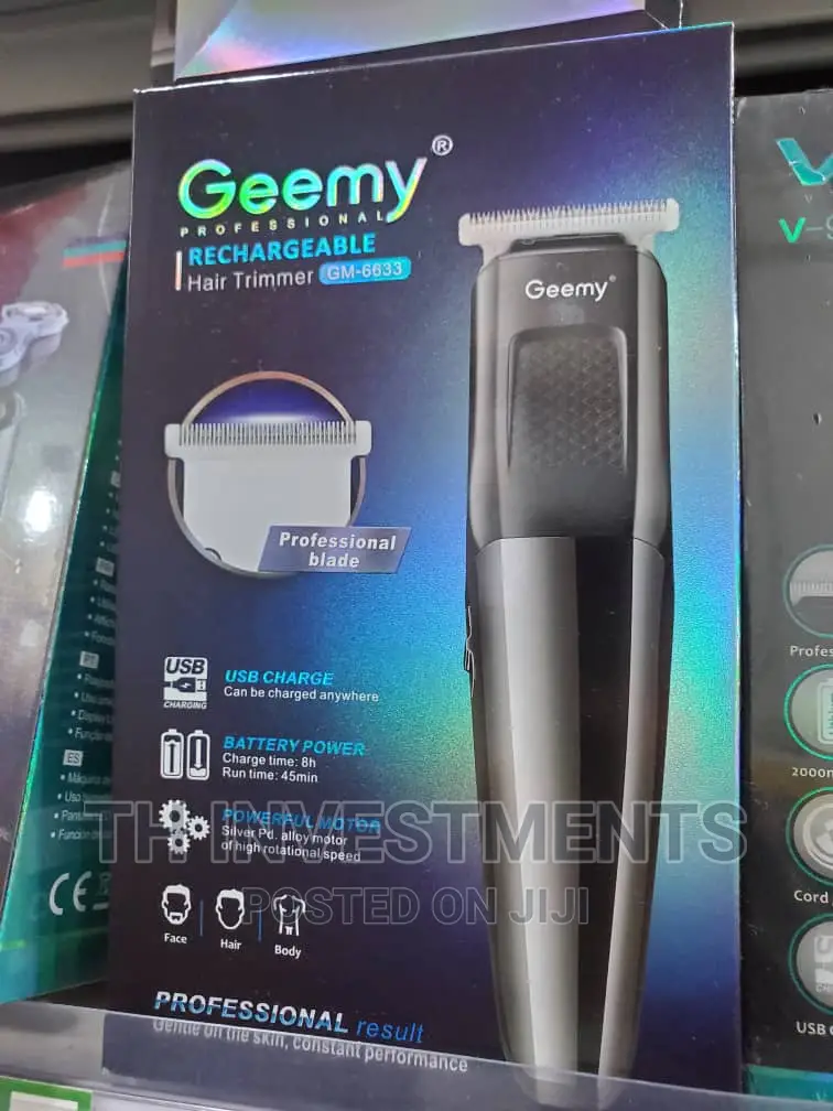 Geemy Rechargeable Professional Hair Trimmer.