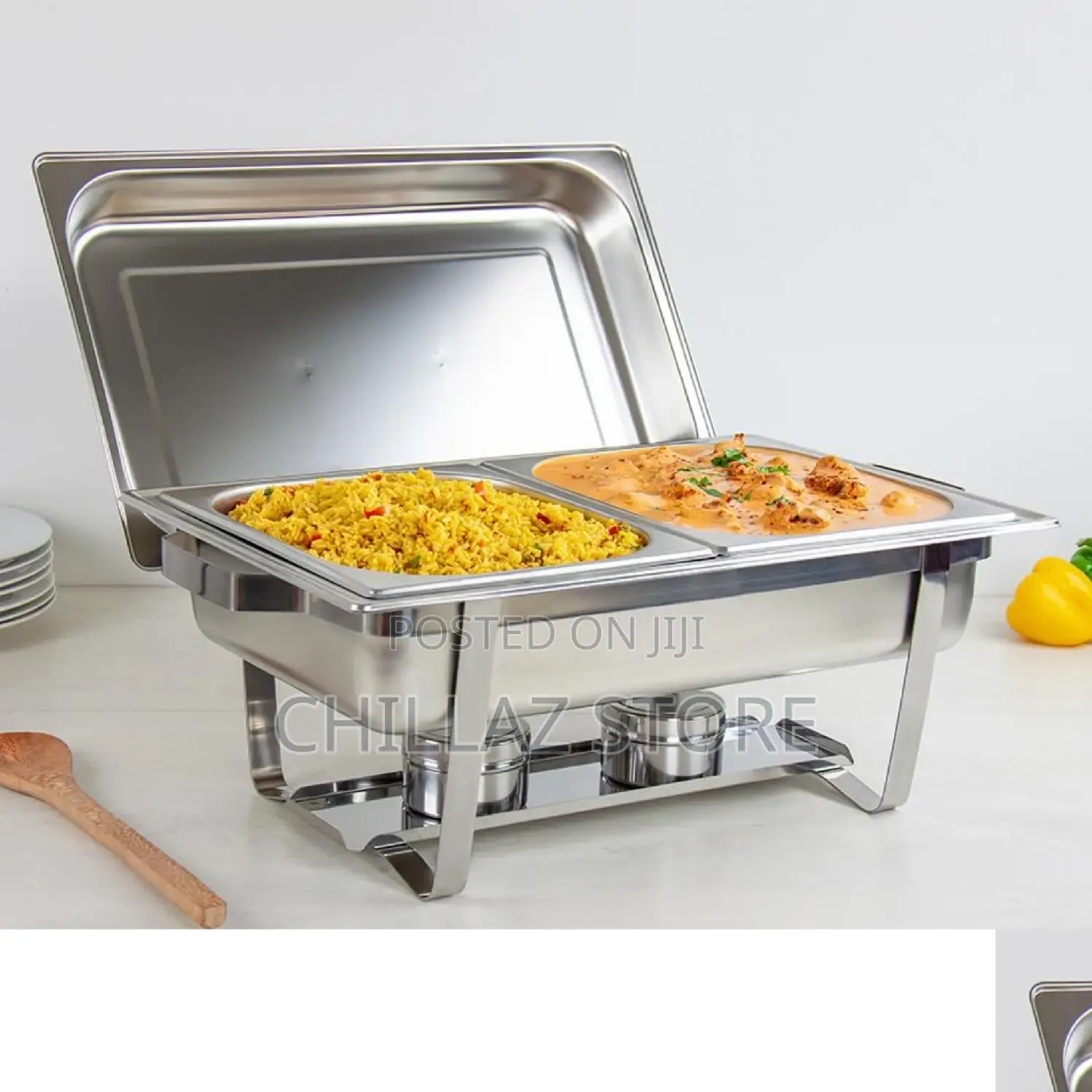 Stainless Steel Chafing Dish.