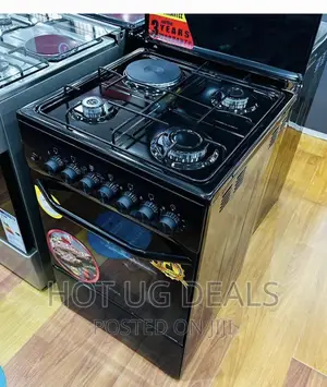 Blueflame Cooker 50x50cm 3gas + 1 Electric, Electric Oven