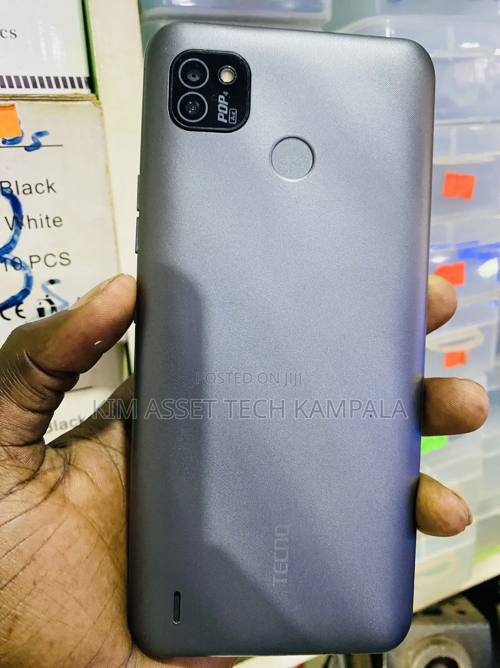 Tecno Pop 4 Pro Gray