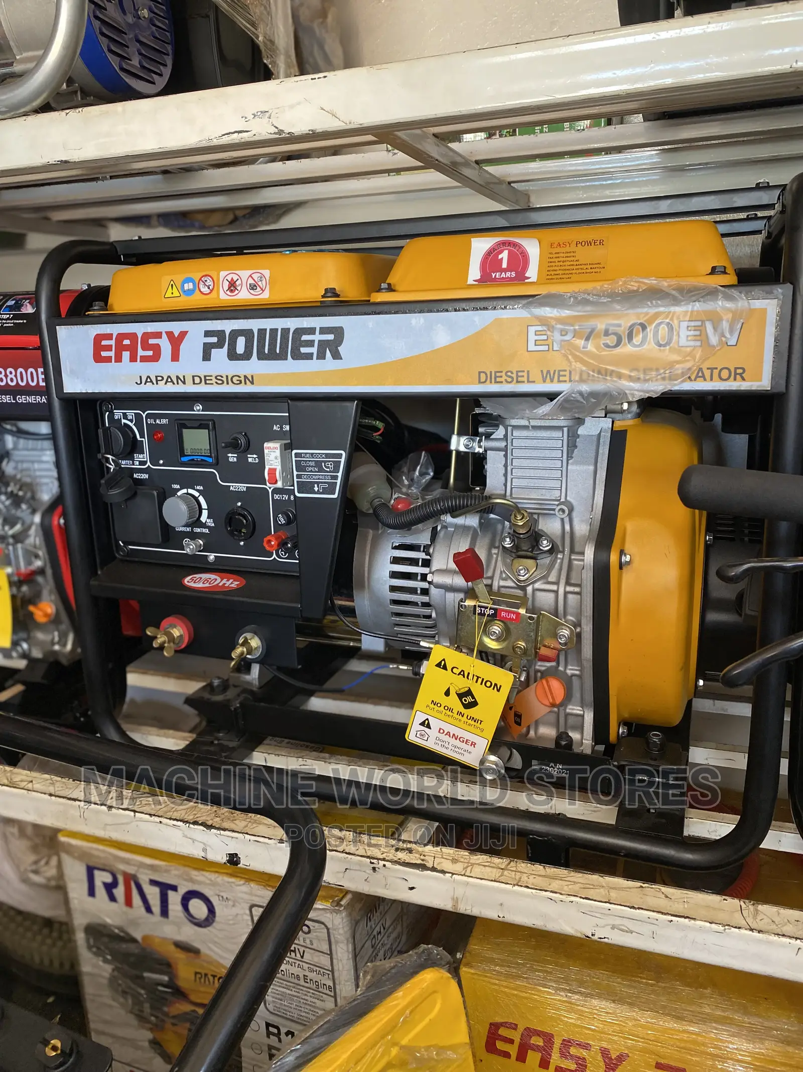 Generator Diesel 7kw Japan