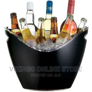 Co-Rect Acrylic 8 Bottle Beer,Champagne,Wine Ice Bucket, 8L