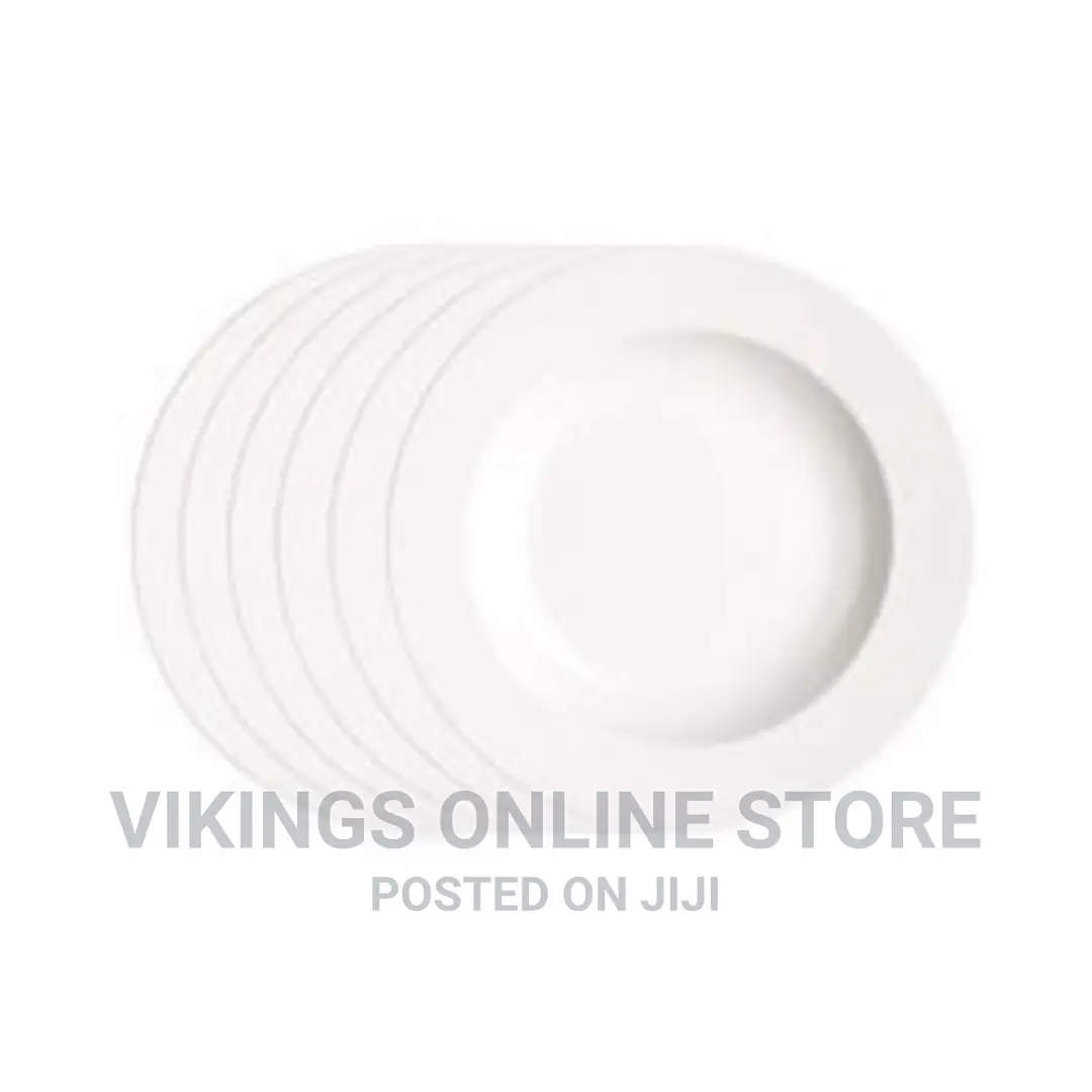 Luminarc 6 Pieces of Luminarc Round Plain Design Plates
