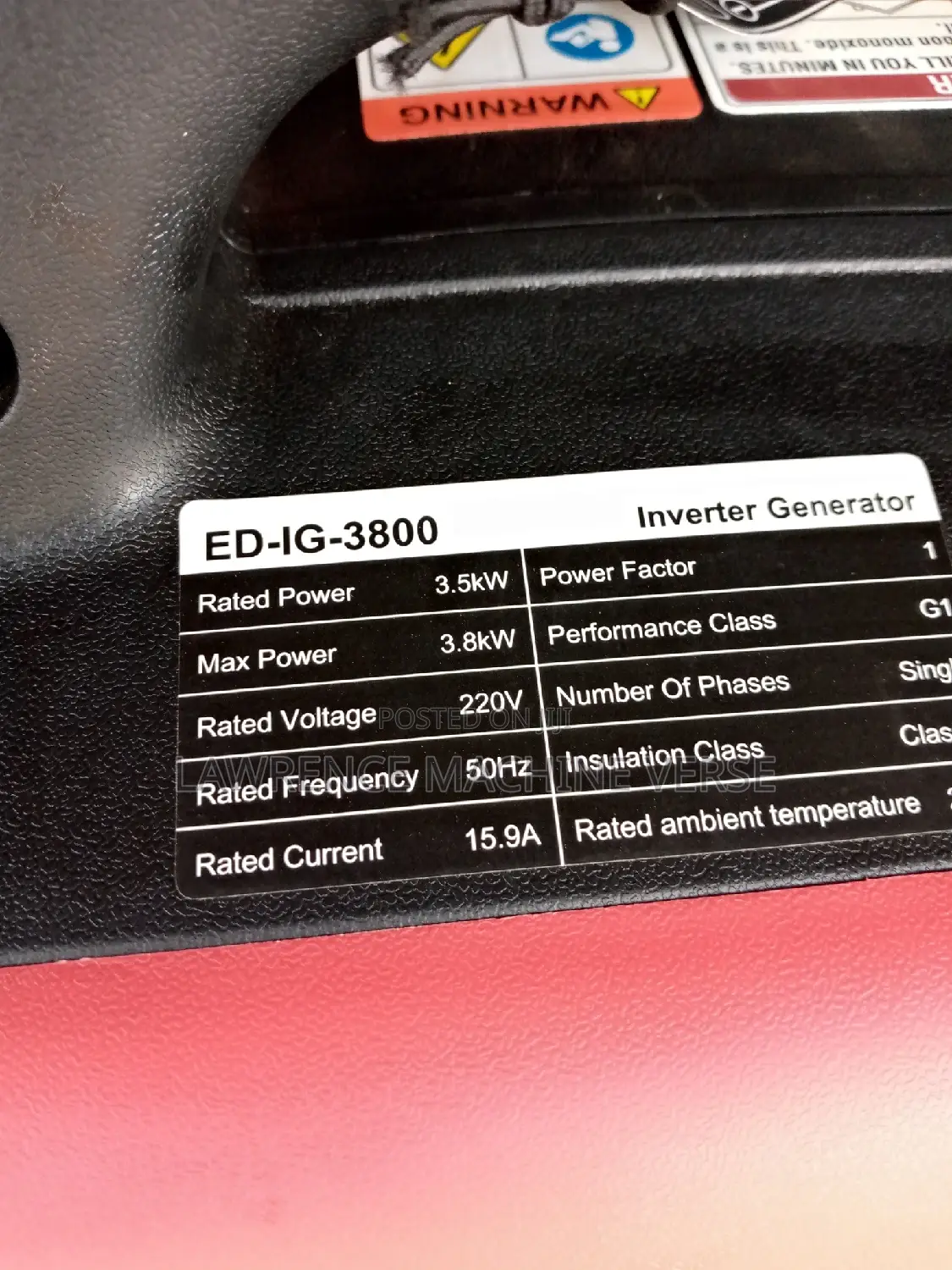 Silent Generator 3.8KW