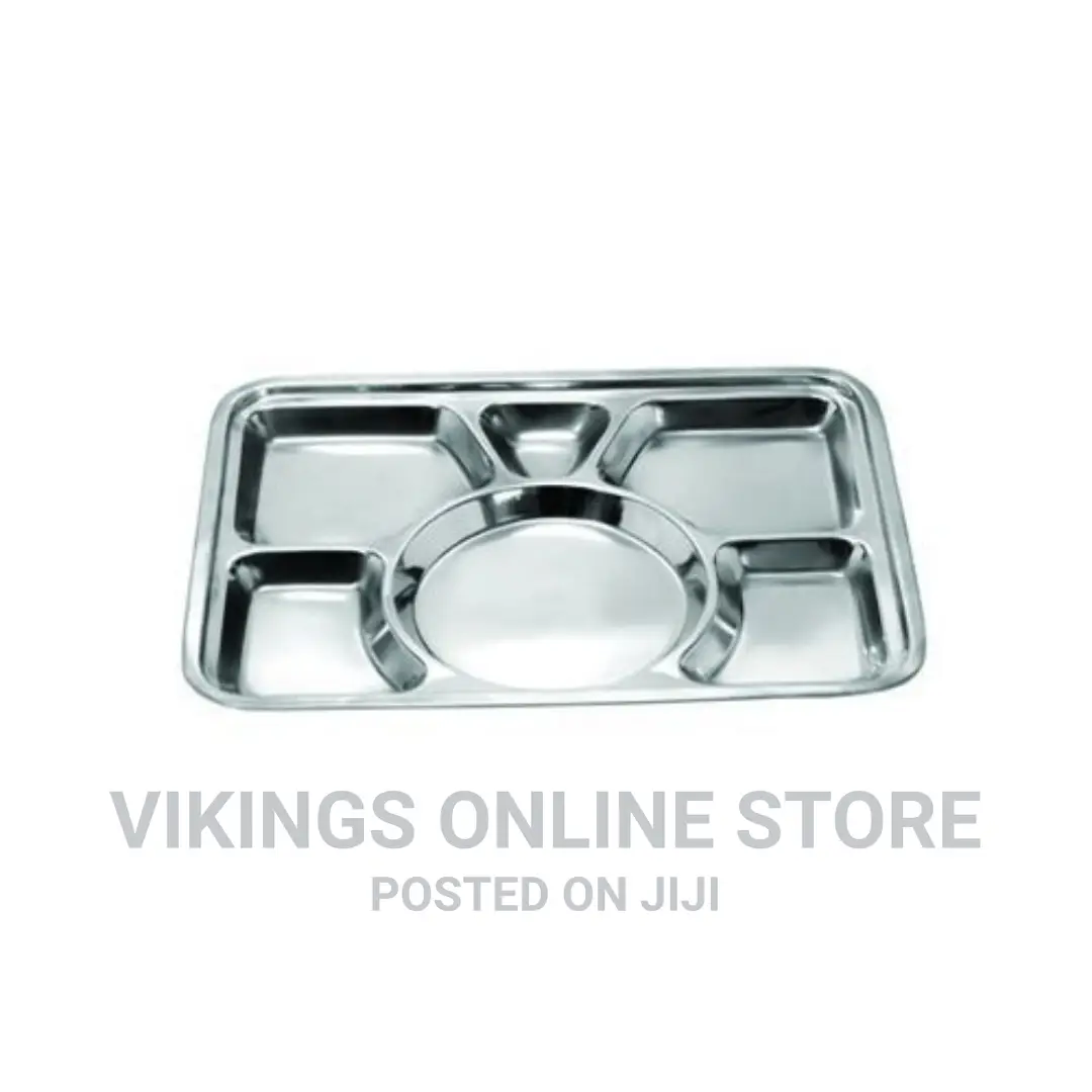 Stainless Steel Mess Tray – Silver