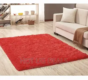 Soft Fluffy Carpets 2x3m- Red