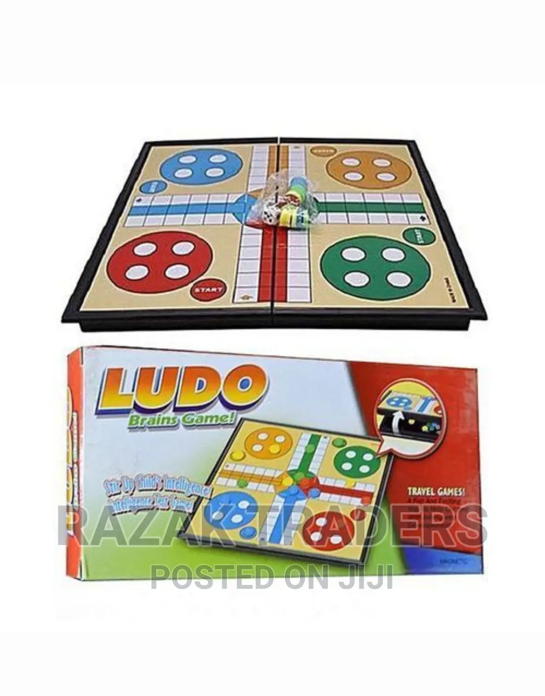 Ludo Brain Game (Medium Size)