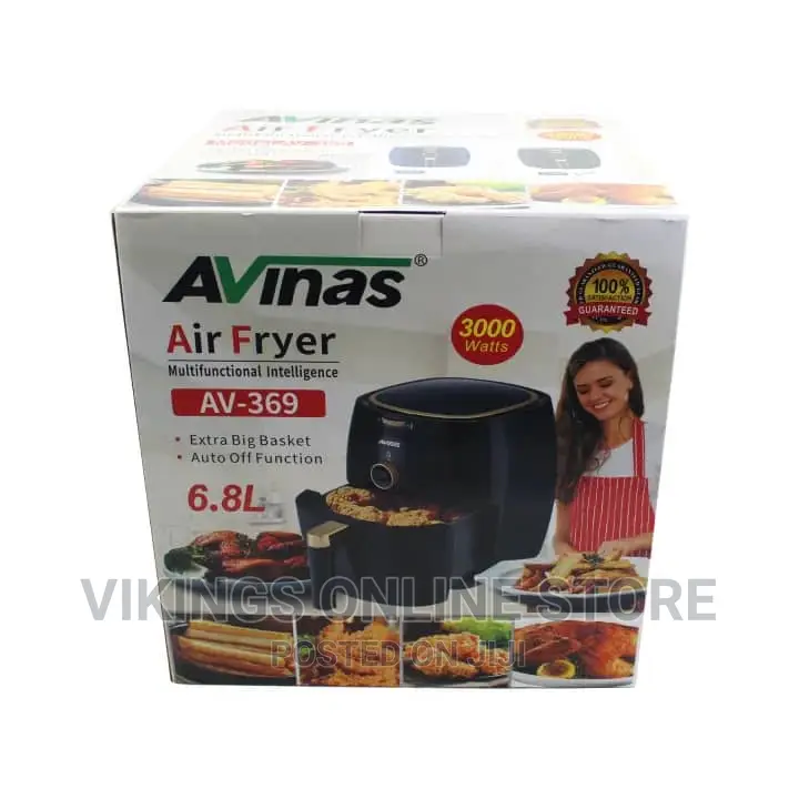 AVINAS AV-369 Multi-Functional Oil Free Air Fryer 6.8L