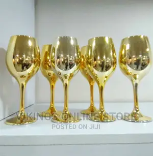 Gold Wine Glasses 12pcs,A Dozen