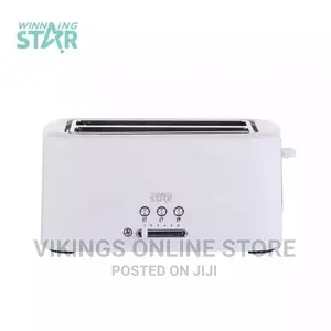 4 Slice Smart Electric Bread Toaster-White.