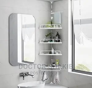 Stainless Steel Multicorner Shelf Rack Organizer