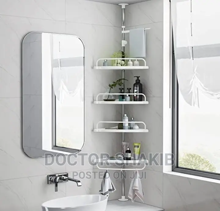 Stainless Steel Multicorner Shelf Rack Organizer