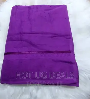 100 X 150cm Home Fashion Large Bath Towel Cotton - Purple