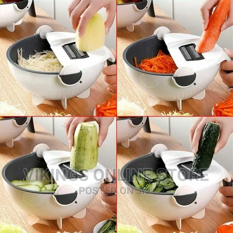 9 In 1 Functions Wet Basket Vegetable Cutter