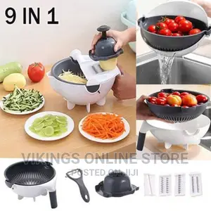 9 In 1 Functions Wet Basket Vegetable Cutter