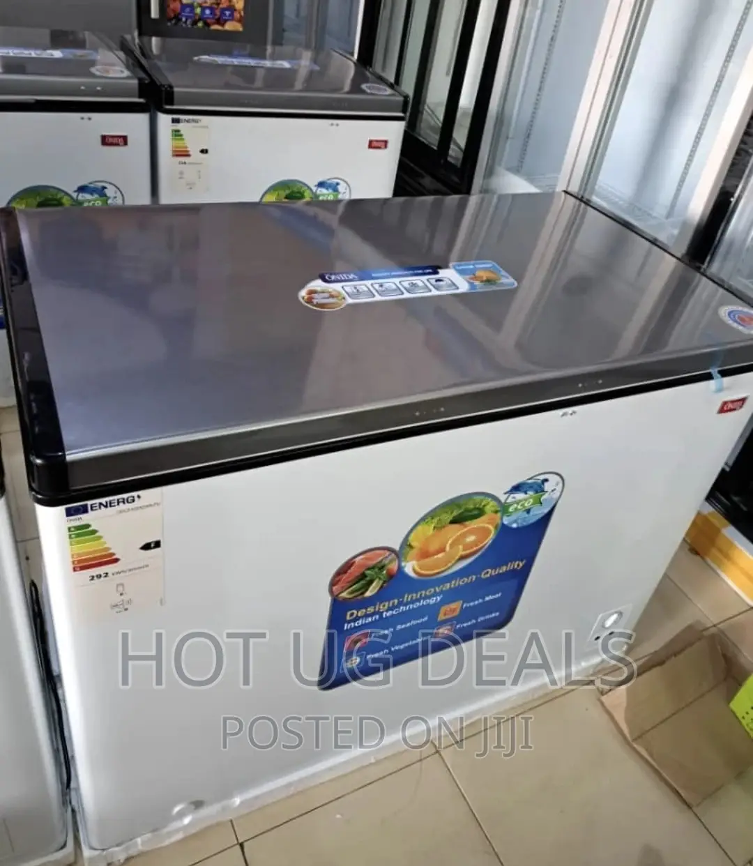 Onida 400L Chest Freezer – White