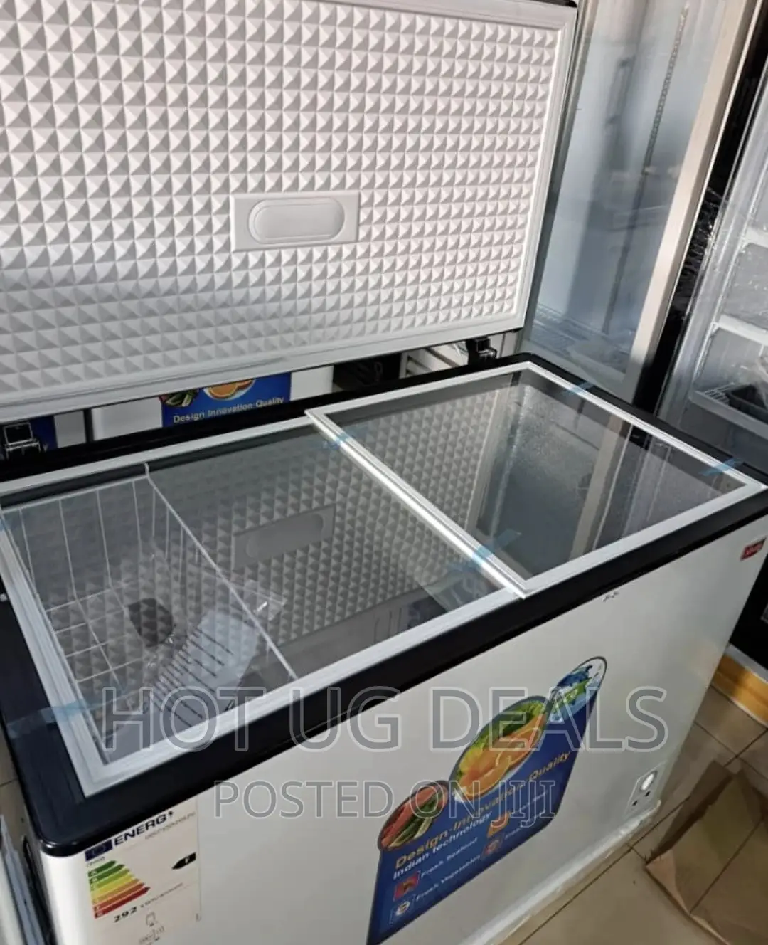 Onida 400L Chest Freezer – White