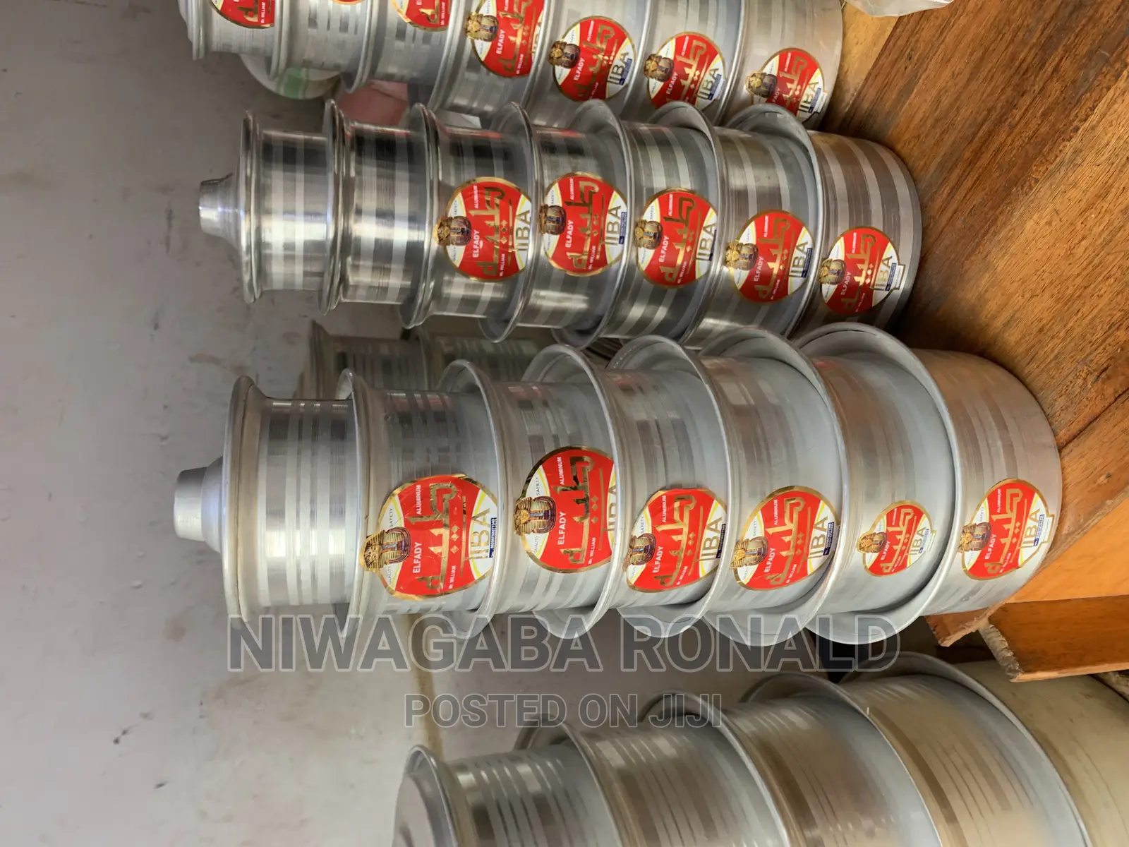 8pc Aluminium Saucepans With Covers
