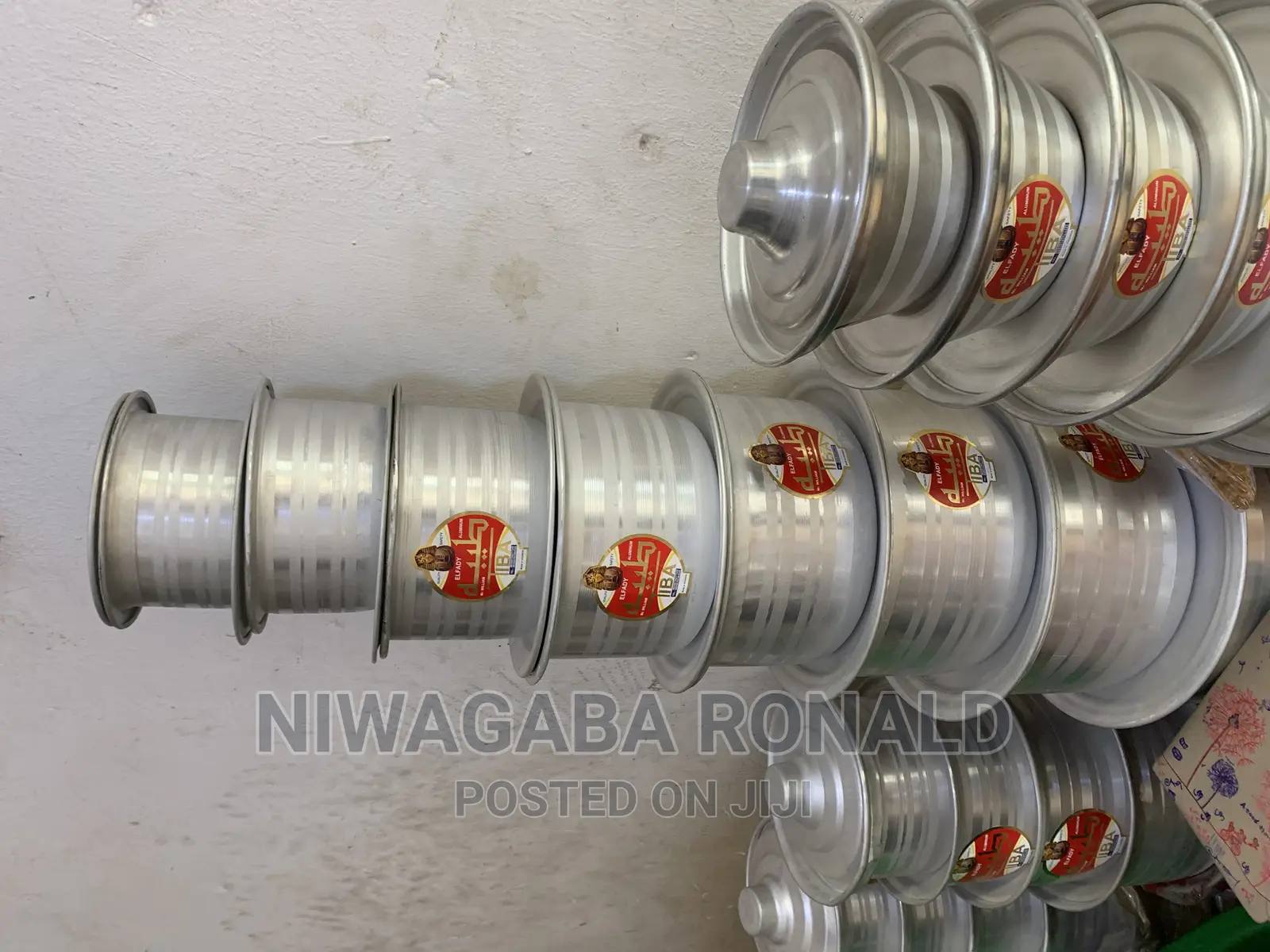 8pc Aluminium Saucepans With Covers