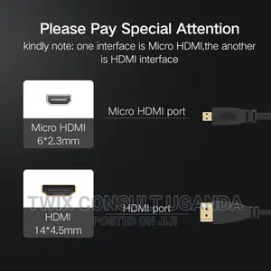 HDMI to 1080P Micro HDMI Adapter Cable