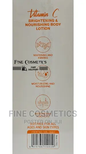 Dr Rashel Vitamin C Brightening and Nourishing Body Lotion.