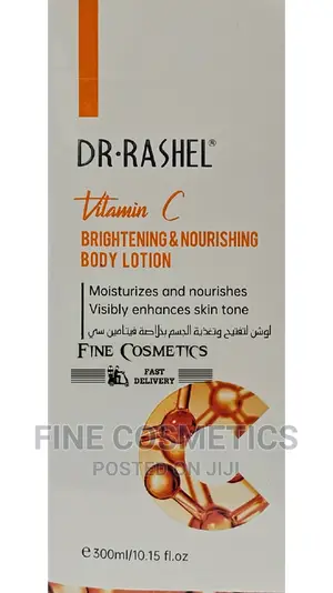 Dr Rashel Vitamin C Brightening and Nourishing Body Lotion.