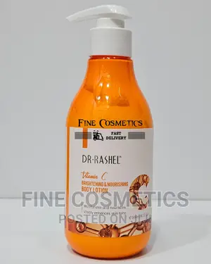 Dr Rashel Vitamin C Brightening and Nourishing Body Lotion.