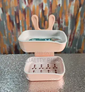 2 Layer Plastic Soap Holder