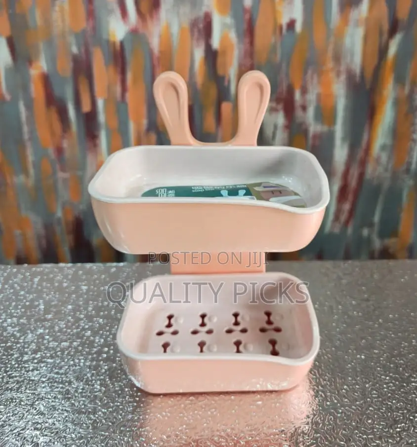2 Layer Plastic Soap Holder