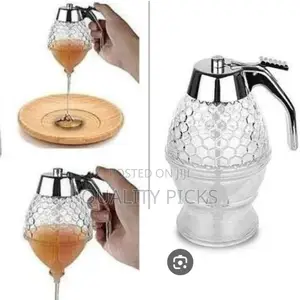 Glass Honey Dispenser Jar
