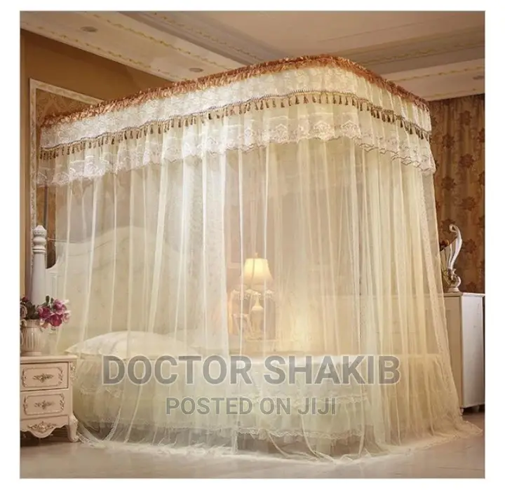 6*6 Two Stand Mosquito Net-Cream