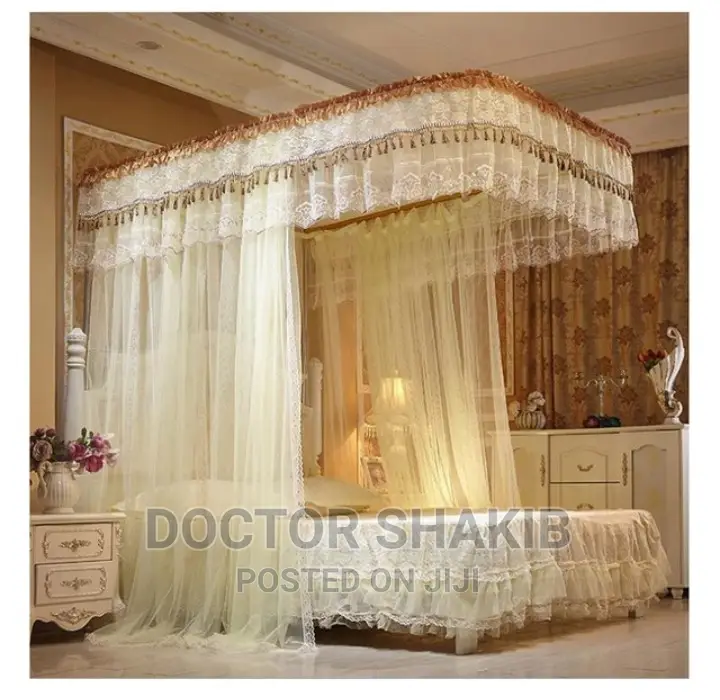 6*6 Two Stand Mosquito Net-Cream