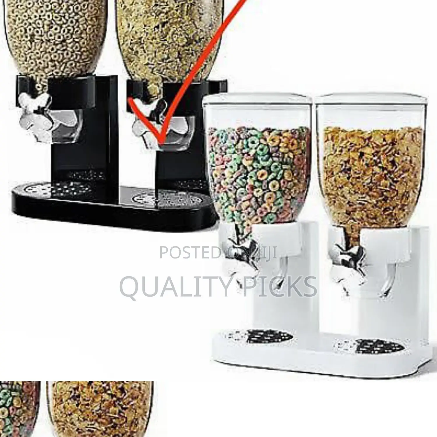 Kitchen Double Food Dispenser