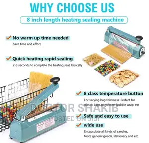 Heavy Duty FS-200 Impulse Sealer