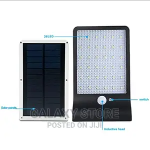 Solar Wall Light Automatic Night Activation Motion Sensor