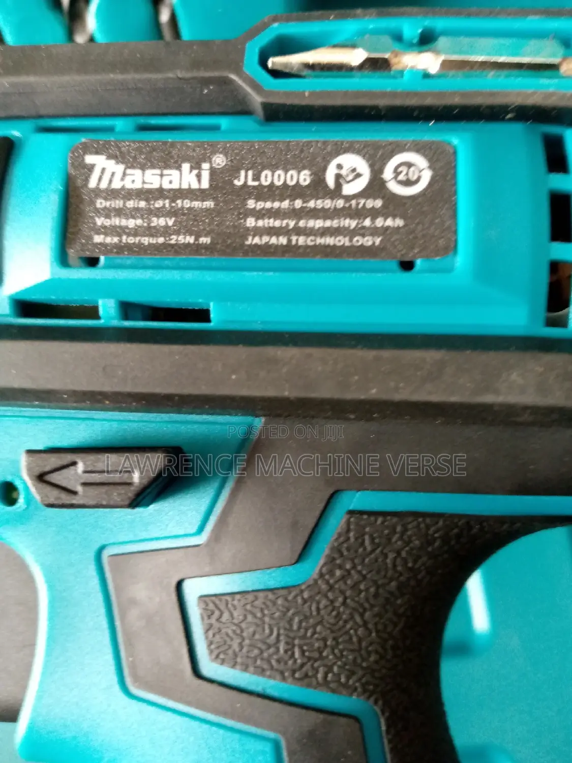 Cordless Drill Masaki 36v