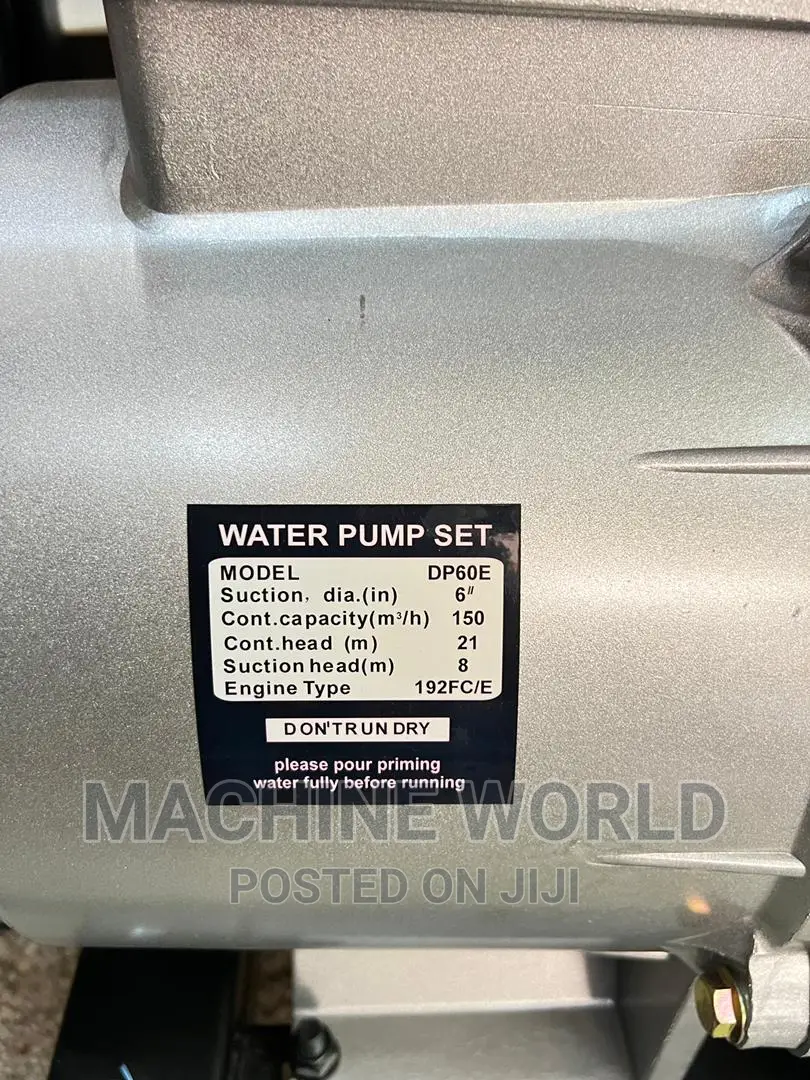Diesel Water Pump 6inch Easy Power