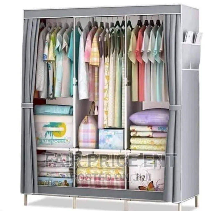 Mettalic Closets. Three Coloums ( Gray)
