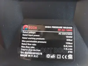 Electric Car Washer Edon High Pressure