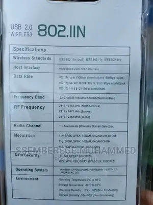 USB 2.0 Wireless