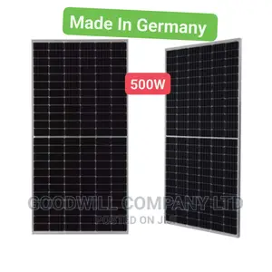 500w Made in Germany Solar Panels With 35 Years Life Span