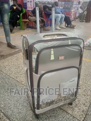 Vip Leather Suitcase.Medium( Brown)