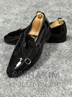 New Shinny Double Buckle Loafers in Stock